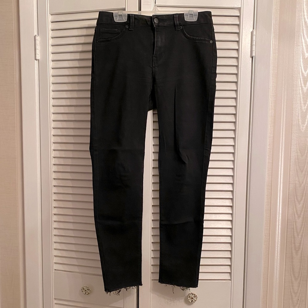 Blue Spice black denim size 7 EUC